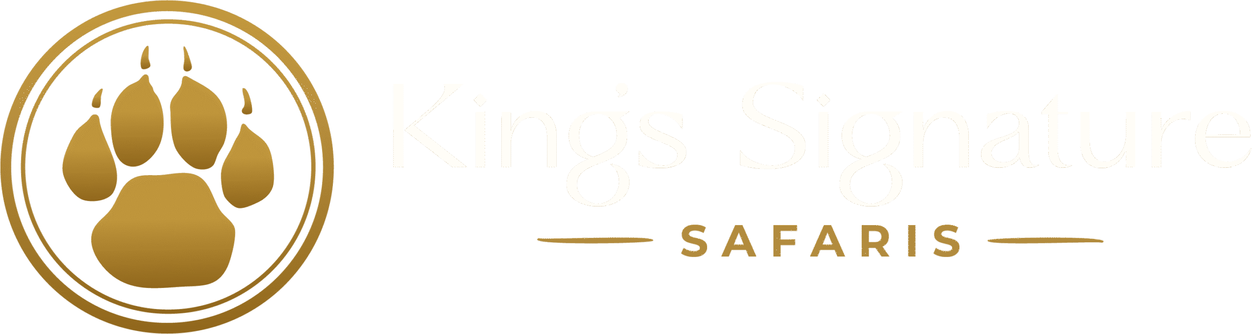 King Signature Safari Logo Horizontal